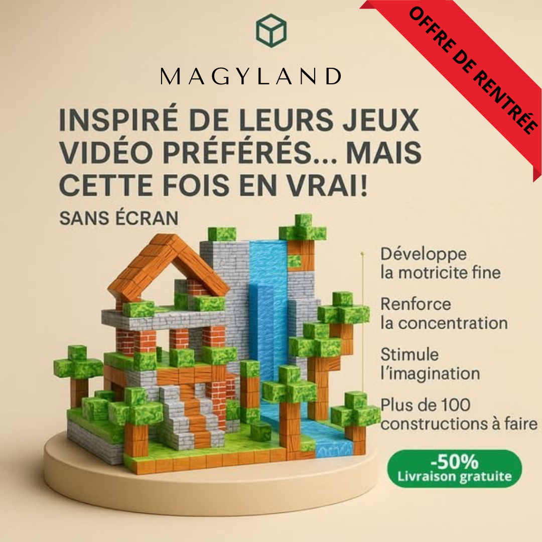MagyLand – Blocs magnétiques créatifs